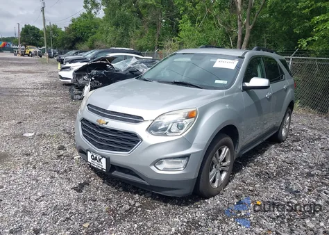2016 Chevrolet Equinox Lt из США, поврежденный, VIN 2GNALCEK2G6161885